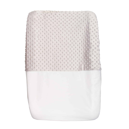 Cloud grey baby change mat cover