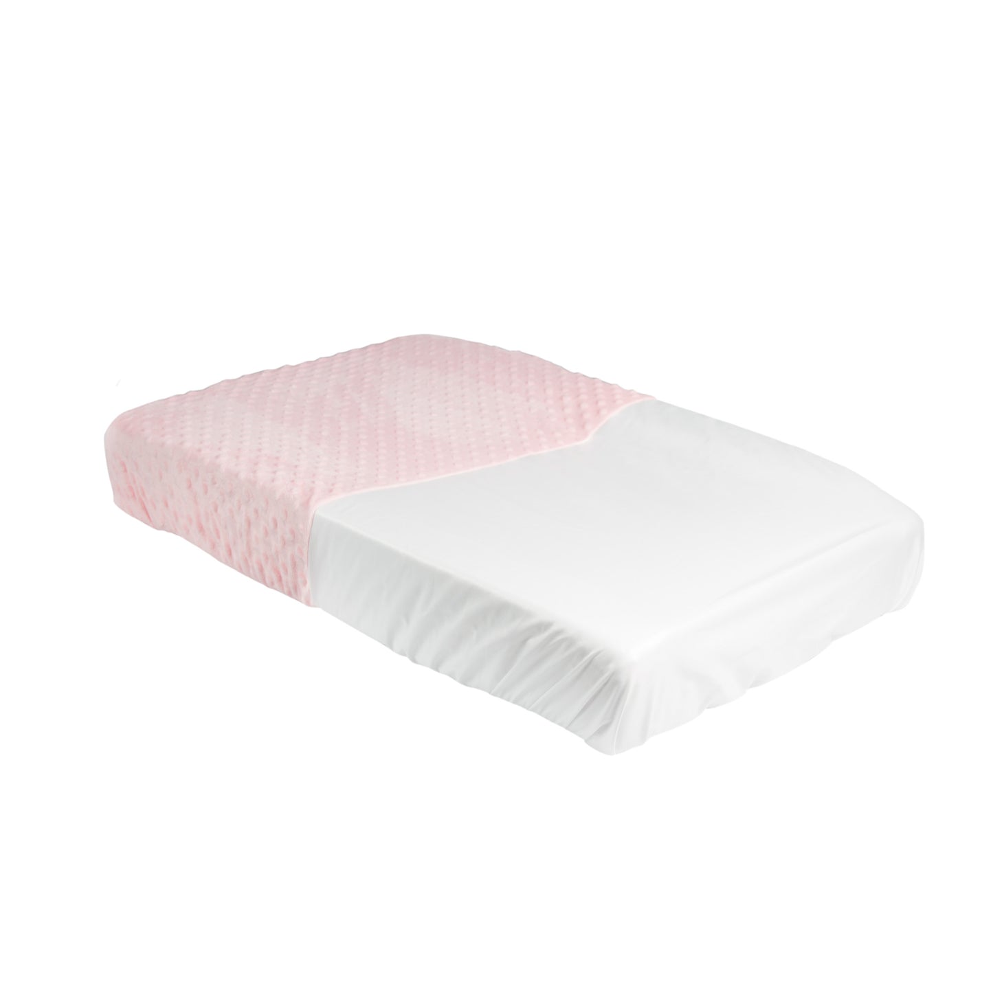 Candy Pink Change Mat Cover – Soft and Waterproof