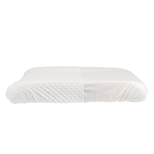 Snow White Change Mat Cover- Soft & Waterproof