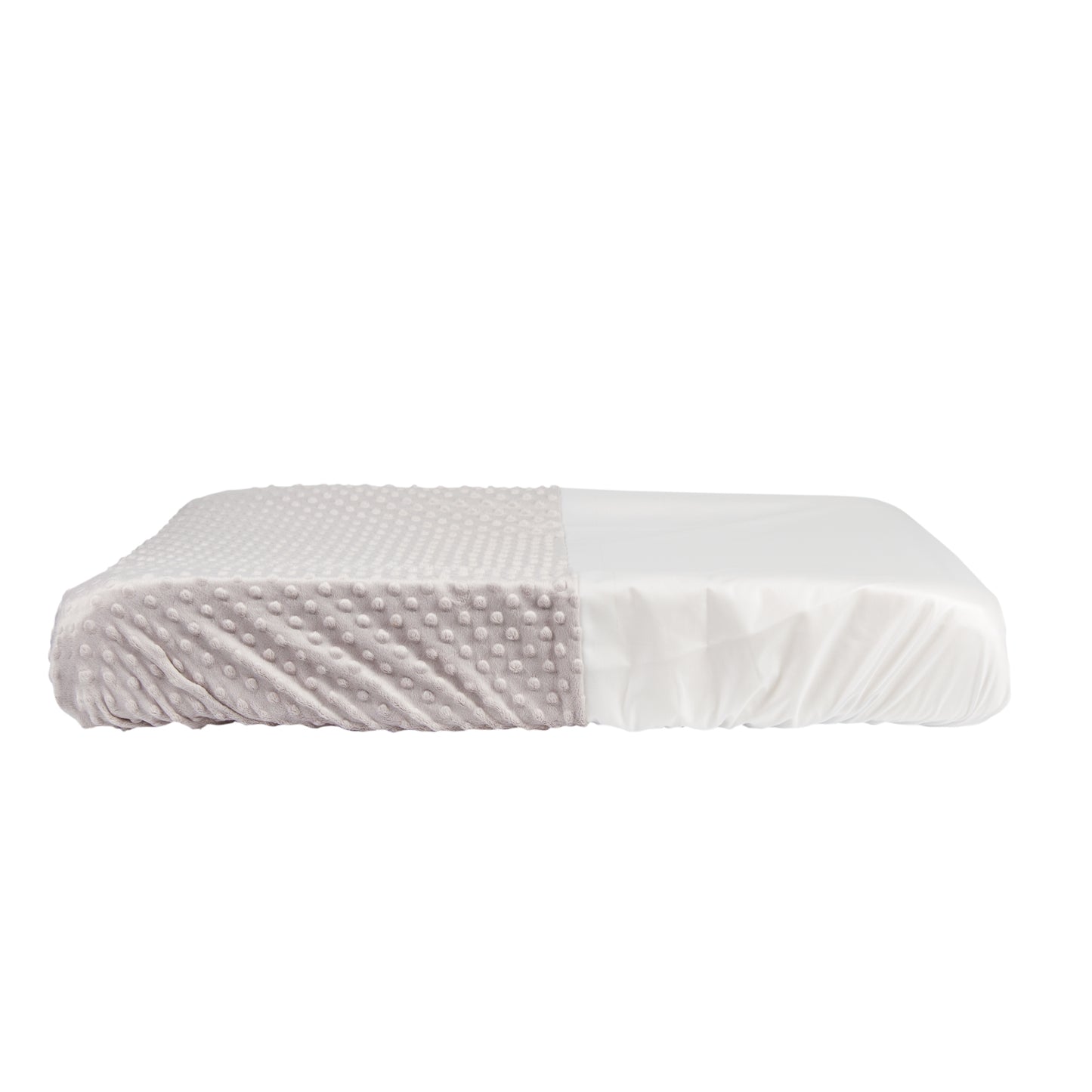 Cloud Grey Change Mat Cover β Soft and Waterproof