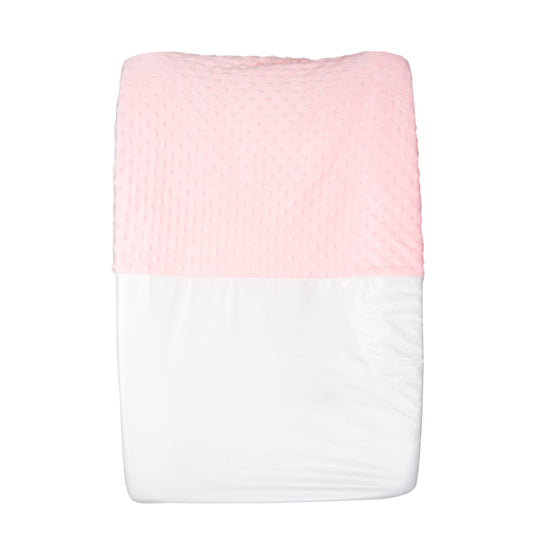 Baby change mat cover - Pink